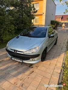 Peugeot 206cc, 2.0 136KM, 2002r, 171000km.