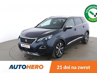 Peugeot 5008 II GT 180KM 7-osob. automat navi kamera grzane fotele ACC LED Bluetooth