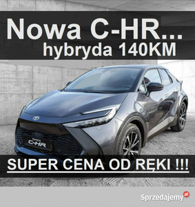 Toyota C-HR Nowa 140KM Hybryda Już jest dostępna od ręki ! Wersja Style 17…