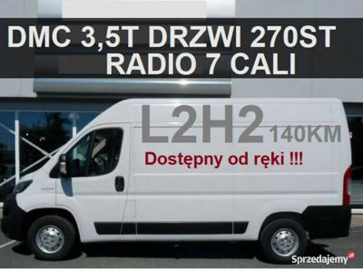 Fiat Ducato L2H2 140KM DMC 3,5t Klima auto Dostępny od ręki…