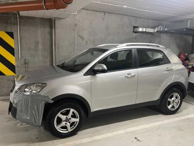 Ssang Yong Korando 2.0, Diesel, 175KM, Automat, uszkodzony zderzak