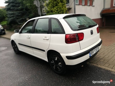 5 drzwi EKONOMICZNY Seat IBIZA r2002 p1.6 benz Ważne Opłaty