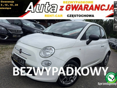 Fiat 500 1.3Mjet*95PS*OPŁACONY Bezwypadkowy Klima Serwis GWARANCJA24M I (2…