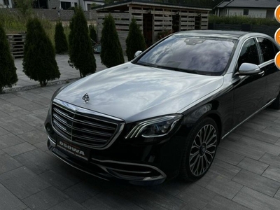 Mercedes S 350 Long Maybach piękny stan pełne wyposażenie TV multibeam zamawiana gwar