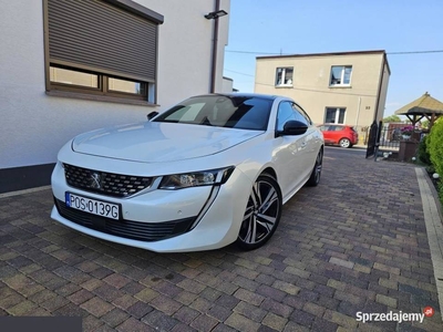 Peugeot 508 GT Hybryda 180KM 2020r Bardzo bogate wyposażenie!