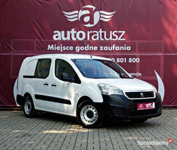 Peugeot Partner Fv 23% / LONG - XL 5 osób zabudowa GRUAU / Pełny Serwis / …