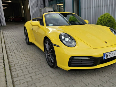 Porsche 911 Carrera 4S Cabrio. Burmester. Skrętna oś. Sport Chrono. Gwaran…