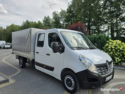 Renault Master 2.3 dCi 130KM / Doka Brygadówka / 7 osób / Salon PL I-właśc…