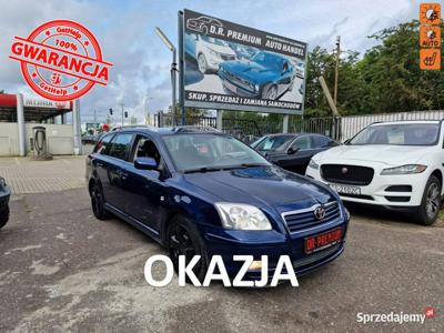 Toyota Avensis 1.8 Benzyna 130 KM, Klimatyzacja, Komputer P…