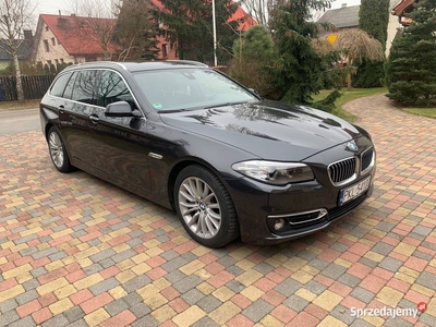 BMW 525d Touring xDrive 2.0d 218KM Luxury Line 2016r Stan idealny!