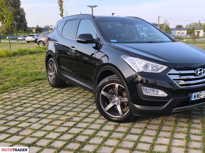 Hyundai Santa Fe 2.2 diesel 197 KM 2014r. (łochów)