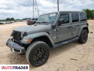 Jeep Wrangler 2.0 hybrydowy 2023r. (CHINA GROVE)