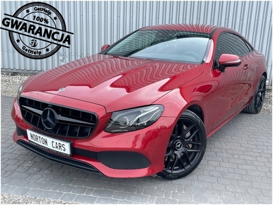 Mercedes Klasa E W213 Coupe 2.9 400d 340KM 2018