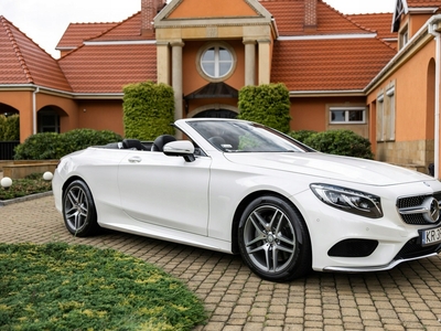 Mercedes Klasa S W222 Cabrio 500 456KM 2016