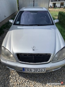 Mercedes W220, 1999r CAŁA NA CZĘŚCI, BĄDŹ CAŁOŚĆ