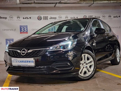 Opel Astra 1.2 benzyna 110 KM 2019r. (Warszawa)