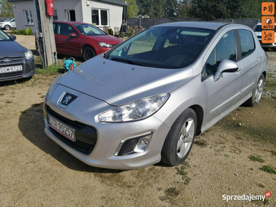 Peugeot 308 1.6 92 KM KLIMATRONIK, PARKTRONIK, ELEKTRYKA, HAK T7 (2008-201…