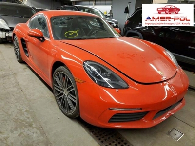 Porsche Cayman 718 Coupe 2.5 350KM 2018