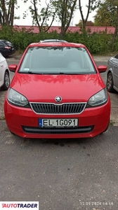 Skoda Citigo 1.0 benzyna 60 KM 2016r. (Łódź)