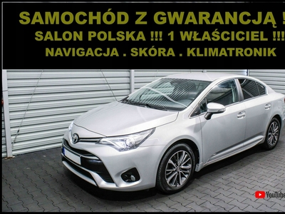 Toyota Avensis III Sedan Facelifting 2015 1.8 Valvematic 147KM 2016