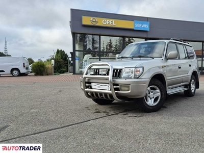 Toyota Land Cruiser 3.0 diesel 163 KM 2000r. (Giżycko)