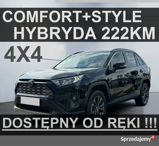 Toyota RAV-4 Hybryda 222KM 4x4 Comfort Pakiet Style Dostępny od ręki ! 218…