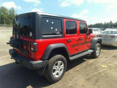 Jeep Wrangler 2018, 3.6L, 4x4, SPORT S, od ubezpieczalni