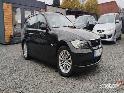 BMW 318D • 2008r • Zadbana • Hak • Tempomat • Isofix • Xenon