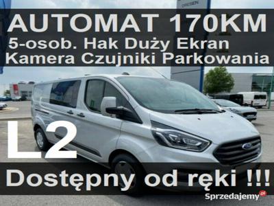 Ford Transit Custom Automat DCIV Brygadowy 5-osob. 170KM A6…