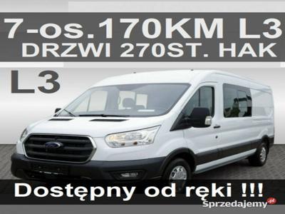 Ford Transit L3H2 170KM 7-osob. Brygadowy DCIV Dostępny od …