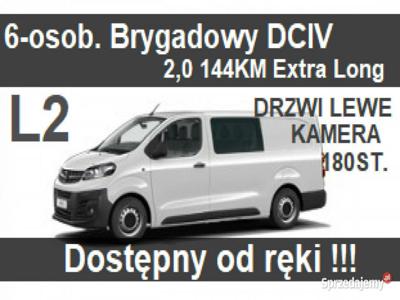 Opel Vivaro 6-osob. 2,0 144KM L2 Extra Long Niska Cena Dost…