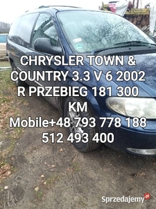 CHRYSLER TOWN & COUNTRY 3.3 V 6 AWD 2002 R