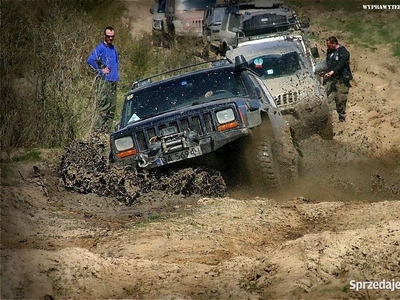 JeepXJ 4.0 lift 6,5 cala zmota offroad