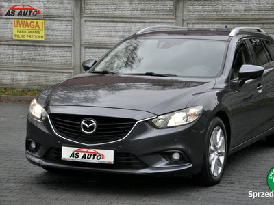 Mazda 6 2,2D 150KM SkyActiveD/Parktronik/RVM/Navi/Serwis/Mo…