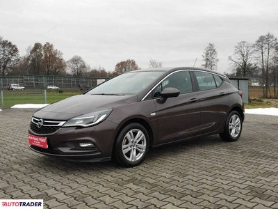 Opel Astra 1.4 benzyna 125 KM 2017r. (Goczałkowice-Zdrój)