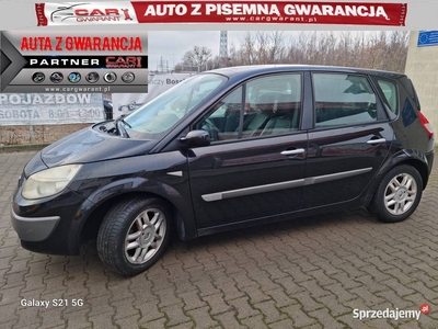 Renault Scenic 1.6 115KM półskóry 2 x szyber klima gwarancja