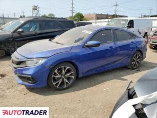 Honda Civic 2.0 benzyna 2019r. (CHICAGO HEIGHTS)