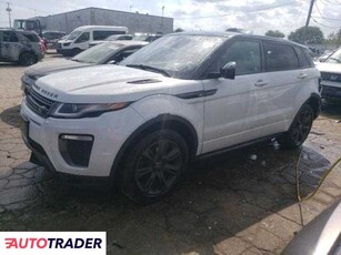 Land Rover Range Rover Evoque 2.0 benzyna 2019r. (CHICAGO HEIGHTS)