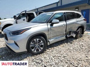 Toyota Highlander 2.0 hybrydowy 2023r. (WAYLAND)