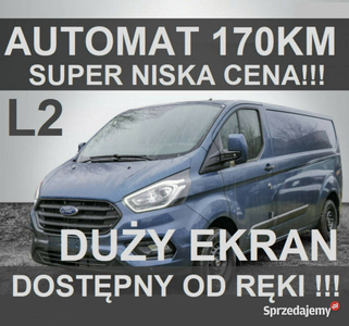 Ford Transit Custom Automat 170KM Kamera Pakiet Premium Hak…