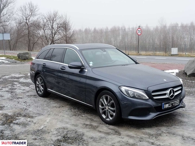 Mercedes C-klasa 1.6 diesel 136 KM 2015r. (Buczkowice)