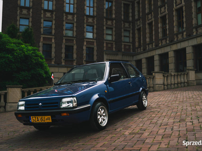 Nissan Micra k10 zabytek 1989r żółte rejestrację