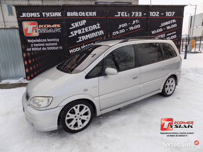 Opel Zafira 2.0 T.Benzyna + LPG OPC 192KM 2002r KOMIS TYSIAK