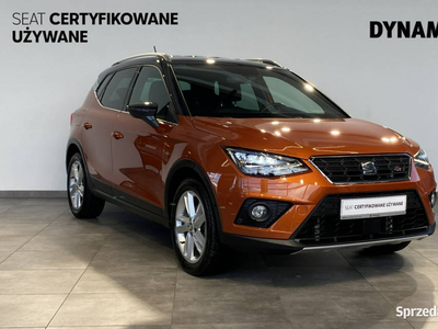 Seat Arona -FR 1.0TSI 115KM DSG 2019 r., salon PL, ASO, f-a…