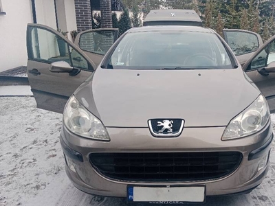 Peugeot 407 1.6 HDI Nowy Przegląd + Alarm + Klima + Alu