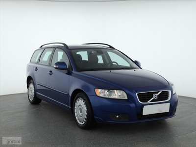 Volvo V50 II , Salon Polska, Serwis ASO, Skóra, Klimatronic, Tempomat,