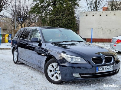 Zadbane / Bmw / E61 / Polift / 2.0 Diesel//Jasne wnętrze//