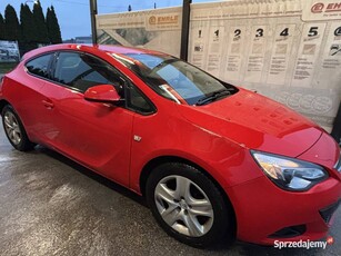 Astra gtc 1.4 turbo czerwona 2013