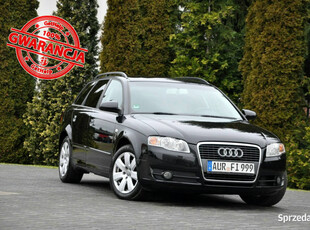 Audi A4 2.0TDI(140KM)*Czarna*Klimatronik*Welur*Reling*Alu16