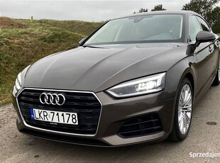 Audi A5 Sportback 2,0 TDI 2018 r. Bezwypadkowy